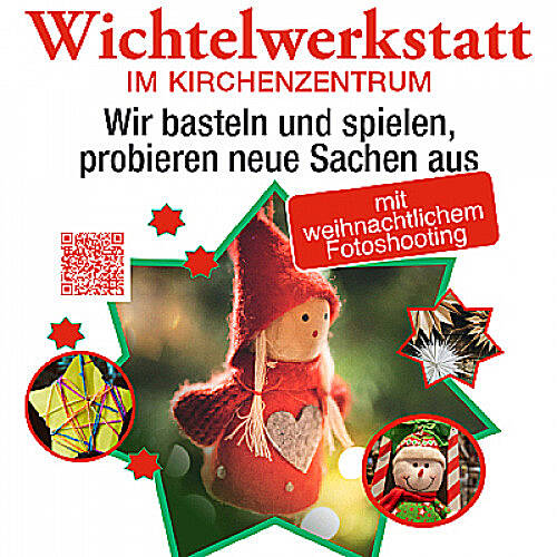 WEIHNACHTSAKTION - Wichtelwerkstatt & Fotoshooting